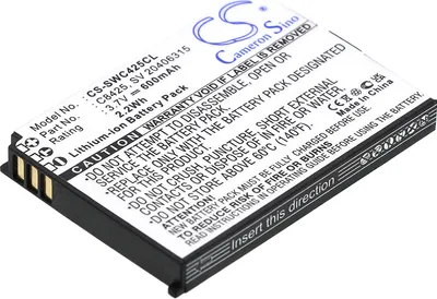 Zdjęcie produktu dla TECHTEK Bateria kompatybilny z [Swissvoice] eSense, eSense Coloe E, SV 20406288 zastępuje C8425, kompatybilny z SV 20406315