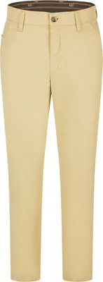Produktbild von aubi Perfect Fit Herren Sommer Hose Baumwollhose Lyocell High Flex Modell 526 gelb Größe 28