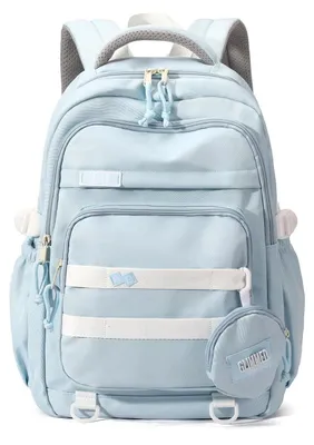 Produktbild von Ästhetischer Rucksack für Mädchen und Studenten in Einfarbig