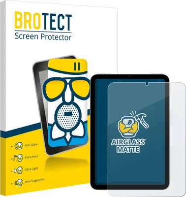 Produktbild von BROTECT Entspiegelungs Schutzglas für Apple iPad Mini 6 WiFi 2021 Schutzfolie Panzer Folie Glas Display Schutz matt