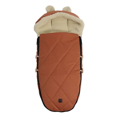 Produktbild von XL EARS WOOL - Kinderwagen Fußsack Fb. coral gold