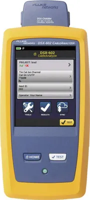 Obrázek produktu pro Sada testeru kabelů Fluke Networks CableAnalyzer™ PRO s WLAN, Cat 6/Cat 6a (DSX-602-PRO INT)