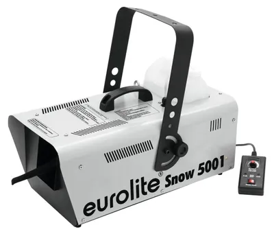 Schneemaschine Snow 5001 - 1500W - mit Fernbedienung - Ausstoß regelbar - Für Kunstschnee
