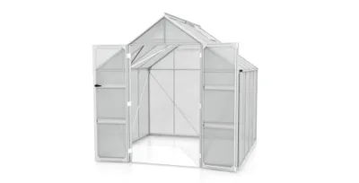 Produktbild von Vitavia Gewächshaus "Domus 6700" aluminium 6,7 m² 6 mm HKP