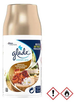 Obrázek produktu pro Automatický sprej Glade Sensual Sandalwood Jasmine Náplň 2 x 269 ml