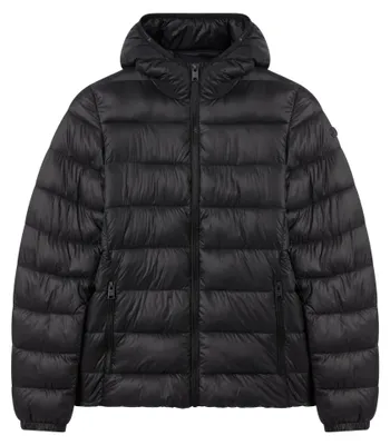 Produktbild von Champion Legacy Damen Leichte Outdoor Polyfilled Kapuzenjacke XL Schwarz, Schwar