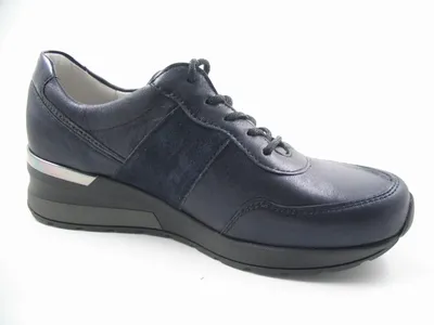 Produktbild von WALDLÄUFER Damen Schnürschuhe sportlich blau Gr. 4