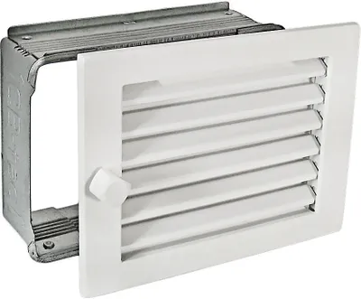 Produktbild von Warmluftgitter WG 2015 W Lüftungsgitter Weiss 200 x 150mm Zuluft Abluftgitter