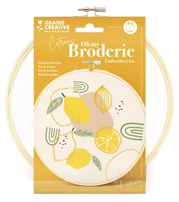 Obrázek produktu pro Sada na vyšívání F20cm citrony