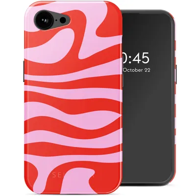 Image de Selencia Vivid Backcover avec MagSafe pour Apple iPhone 17e / 16e - Dream Swirl Pink