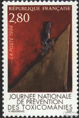 Produktbild von Briefmarken Frankreich 1994 Mi 3056 (kompl.Ausg.) postfrisch Drogenmißbrauch