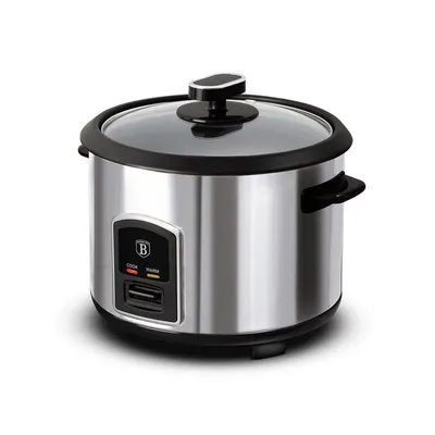 Image de Cuiseur à riz électrique 1,8 l noir argent Collection BERLINGERHAUS BH-9273 Pot à riz