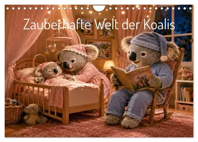 Produktbild von Zauberhafte Welt der Koalis (Wandkalender 2027 DIN A4 quer), CALVENDO Monatskalender