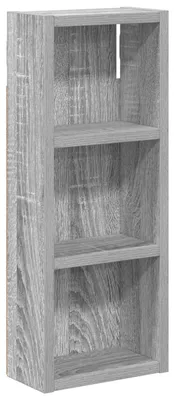 Produktbild von vidaXL Badezimmer-Wandschrank mit Regal Graues Sonoma 20 x 10 x 50 cm