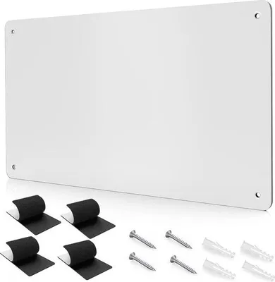 Produktbild von Famanu Magnetboard 43,5 x 30 cm - Metall, für Magnetbuchstaben und Notizen