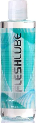 Obrázek produktu pro Fleshlight Fleshlube Ice, 250 ml, Lubrikační gel na vodní bázi, Erotická hračka, Vaginální, Chladivý lubrikant, Láhev