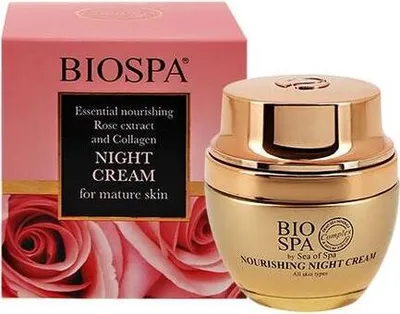Obrázok produktu pre Nočný krém s ružou a kolagénom