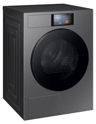 Produktbild von Samsung DV90F09F4SU2 Wärmepumpentrockner DV90F/24, 9 kg, , AI Wäschetrockner mit AI Home Touch-Display, WiFi-SmartControl, AI Energy Mode und Dry+, Sprachsteuerung, SuperSpeed, Schwarz