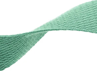 45m Polycotton Gurtband 32mm breit Tragband Taschenband Rucksackgurt 533 mint