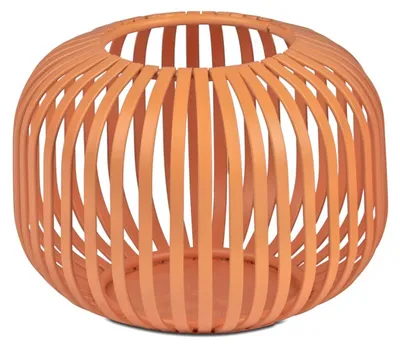 Produktbild von Windlicht Wili Stäbe in Kugelform H. 10cm apricot orange aus Metall Formano F26