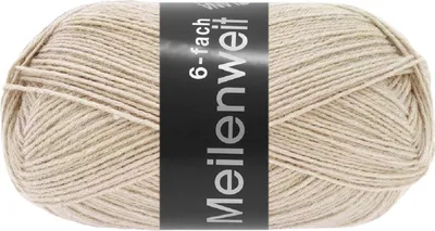 Produktbild von Lana Grossa - Meilenweit 6-fach 150g Unito 9678 hellbeige