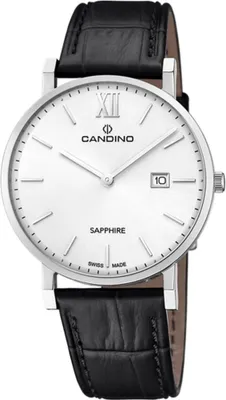 Produktbild von Candino Herren Analog Uhr Classic Luxus Edelstahl Armbanduhr schwarz UC4724/1