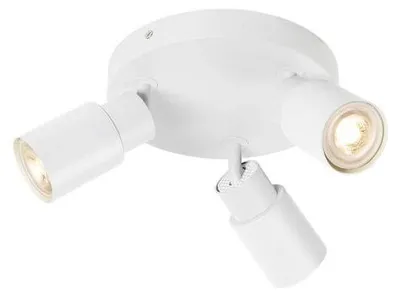 Obrázok produktu pre SLV PURI 2.0 Trubica, nástenné a stropné svietidlo na povrchovú montáž, okrúhle, 3 x max. 6 W GU10, biela 1008334