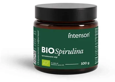 Productafbeelding van Intenson Spirulina, biologisch, 100g