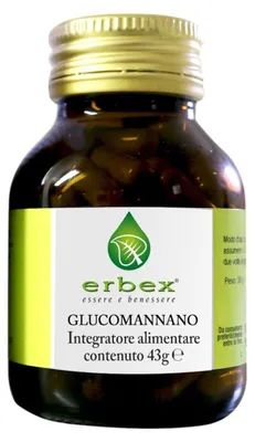 Immagine prodotto di Glucomannano 100 Capsule 430Mg