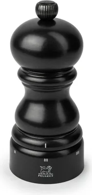 Produktbild von PEUGEOT Pfeffermühle PARIS 12cm Satinschwarz Buchenholz uSelect Stahlmahlwerk