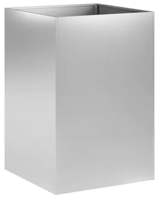 Produktbild von vidaXL Garten-Pflanzgefäß Silber 50 x 50 x 75 cm Verzinkter Stahl