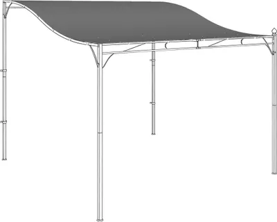 Produktbild von Ersatzdach Pergola 298 x 293 cm Sonnensegel Terrassenüberdachung Drainagelöcher