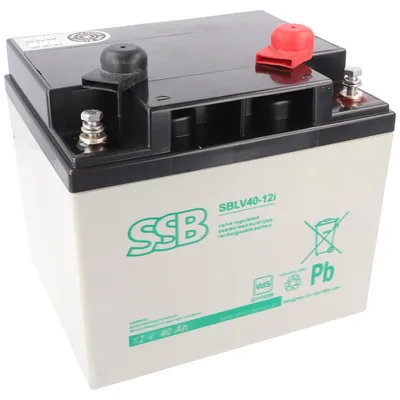 Obrázok produktu pre SSB SBLV40-12i 12V 42Ah olovená batéria AGM olovená gélová batéria