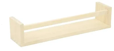 Wandregal-Set 3er, Holz, 42 cm tief, natur, für Kinderzimmer