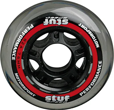 Produktbild von STUF Skate-Rollen Transparent 76 mm