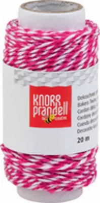 Immagine prodotto di KNORR prandell 2162660013 Cordoncino Deco 20 m Ø 1 mm rosa