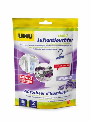 Produktbild von UHU Luftentfeuchter Mobil 100g Lavendel