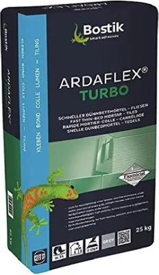 Produktbild von Bostik Ardaflex Turbo Flex Fliesen Schnellkleber Dünnbettmörtel 25 kg Sack