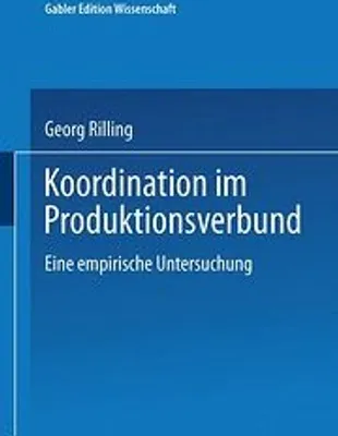 Produktbild von Koordination im Produktionsverbund