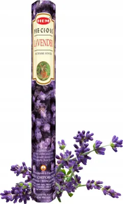 Produktbild von HEM Precious Lavender Sechseckige Räucherstäbchen