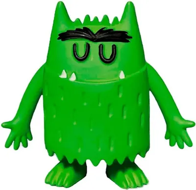 Produktbild von Comansi Die Figur Des Farbmonsters Grün Grün One Size