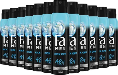 Produktbild von FA Deospray Men Kick Off 150ml, 12x 150 ml