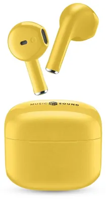 Image de Écouteurs sans fil Cellularline Music Sound Swag Bluetooth jaunes