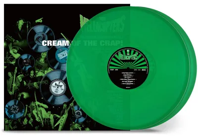 Produktbild von The Hellacopters: Cream Of The Crap! Collected Non-Album Works Volume 3 (Transparent Green Vinyl) auf 2 LPs - Warner Music - (LP / C)