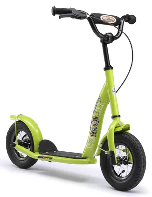 Produktbild von BIKESTAR Tretroller Kinderroller ab 4 - 5 Jahre | 10 Zoll Classic Edition | Grün