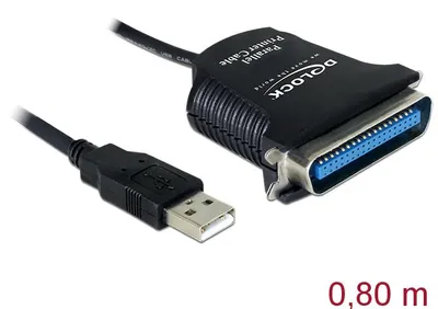 Zdjęcie produktu dla DeLOCK USB to Printer cable 1,8m, Czarny, 1,8 m