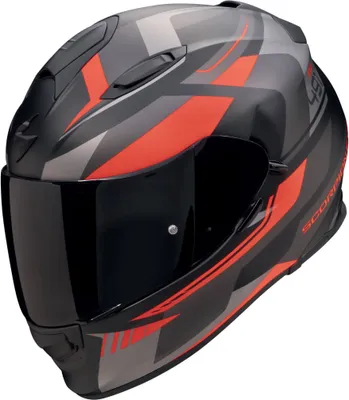 Produktbild von Scorpion Exo 491 Abilis matt schwarz-silber-rot S