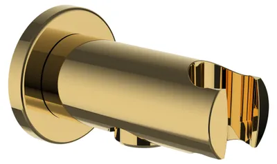Image de LAUFEN Twin Coude de raccordement, avec support de douche, saillie 42mm, avec clapet anti-retour, rosace ronde, HF504778463000