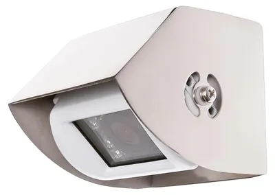 Produktbild von Carmedien Rückfahrkamera IR18 120° IP68 mit Edelstahl Gehäuse Rückfahr Kamera