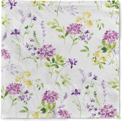 Produktbild von Tissue Serviette Esther, 33 x 33 cm, 100 Stück - Mank